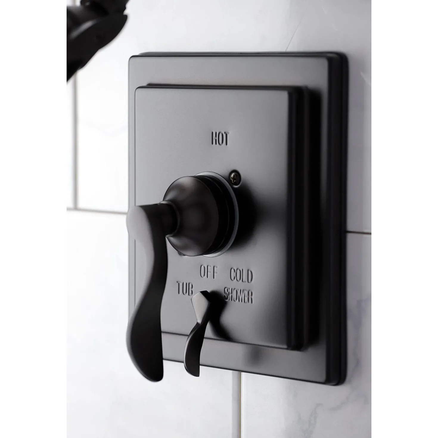 Kingston Brass KB865X0DFL-P Tub and Shower Faucet