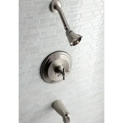 Kingston Brass KB263XEX-P Tub and Shower Faucet