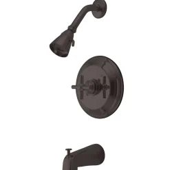 Kingston Brass KB263XEX-P Tub and Shower Faucet