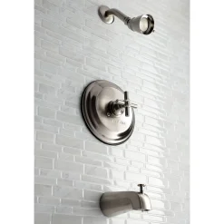 Kingston Brass KB263XEX-P Tub and Shower Faucet