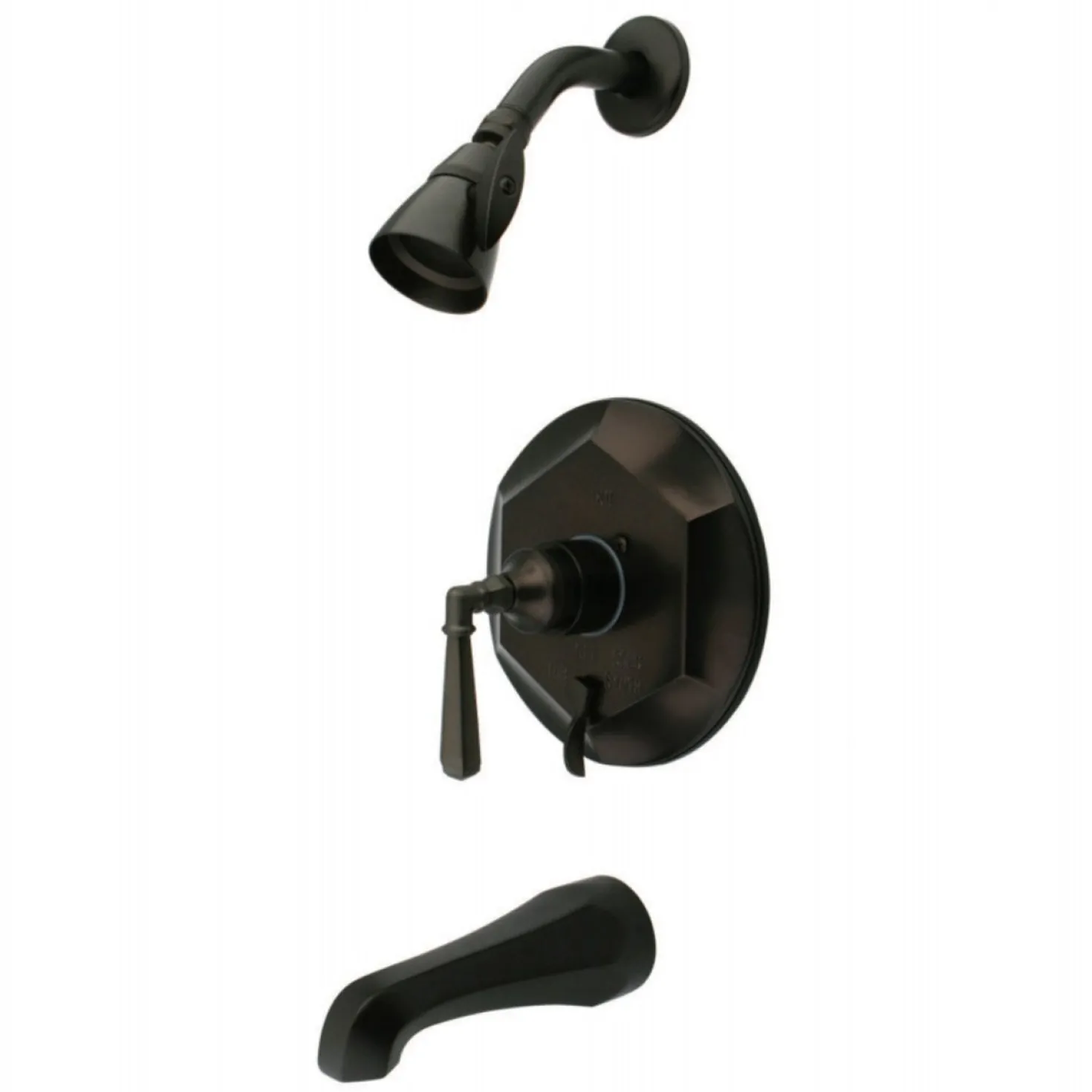 Kingston Brass KB463X0HL-P Tub and Shower Faucet