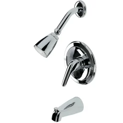 Kingston Brass KB53XL-P Tub and Shower Faucet
