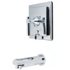 Kingston Brass KB865X0MLTO-P Tub Only in Polished Chrome