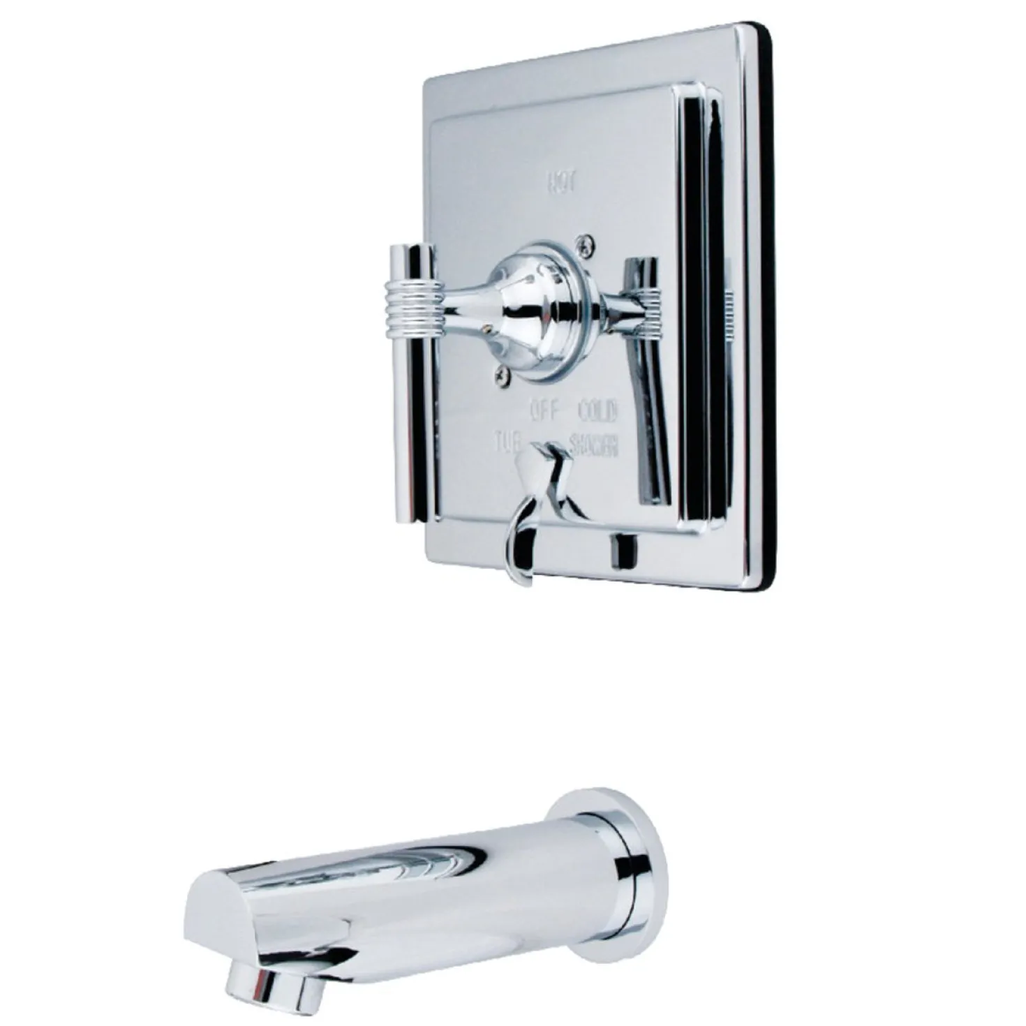 Kingston Brass KB865X0MLTO-P Tub Only in Polished Chrome