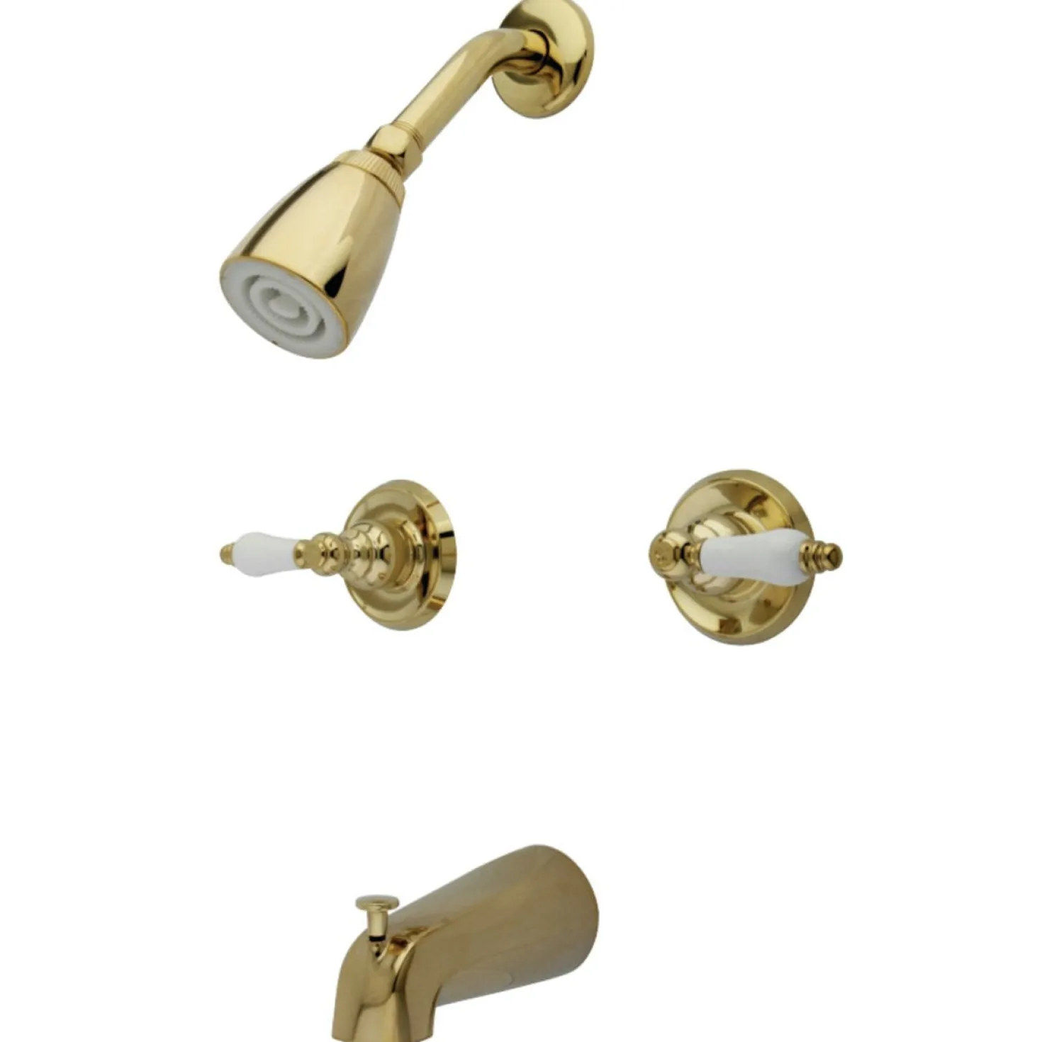 Kingston Brass KB24XPL-P Tub and Shower Faucet