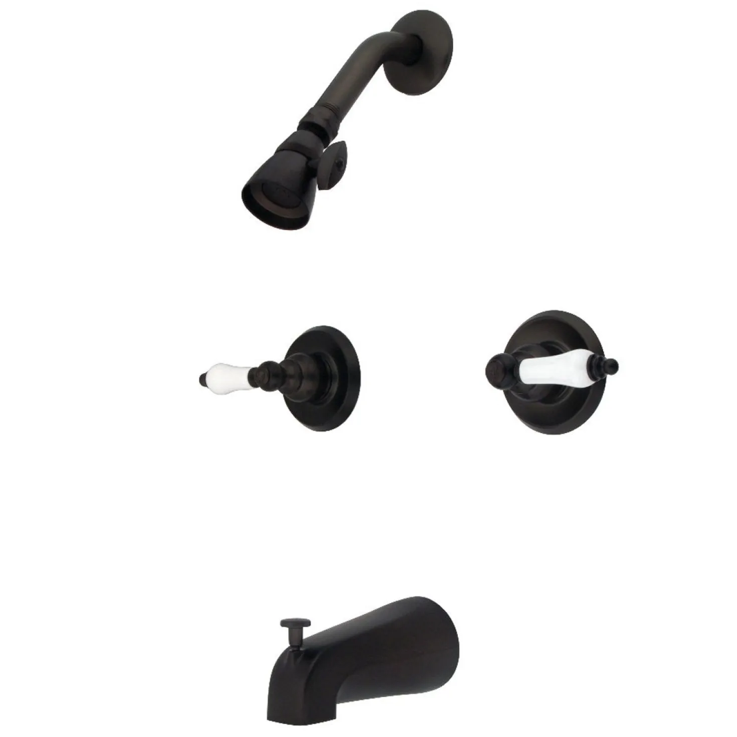 Kingston Brass KB24XPL-P Tub and Shower Faucet