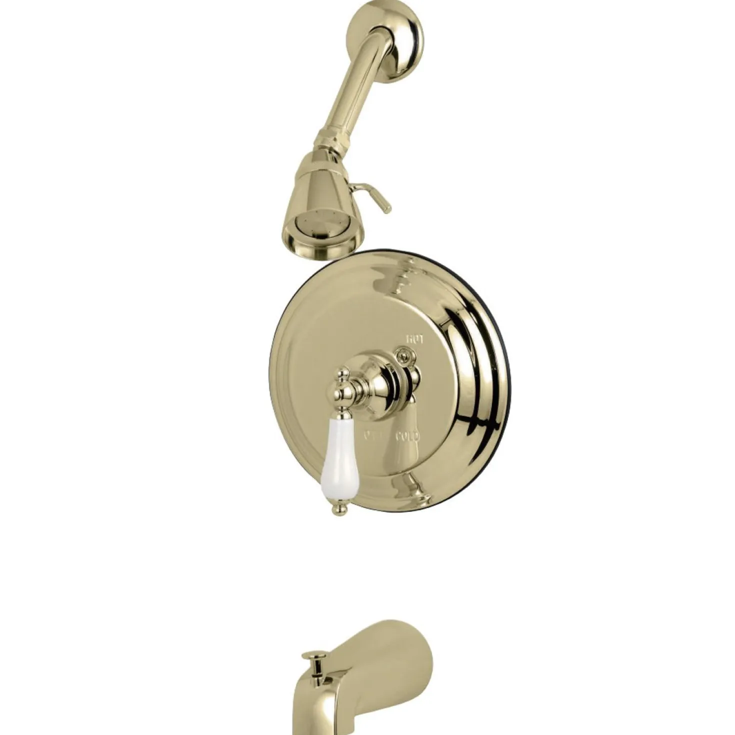 Kingston Brass KB363XPLT-P Tub and Shower Trim Only