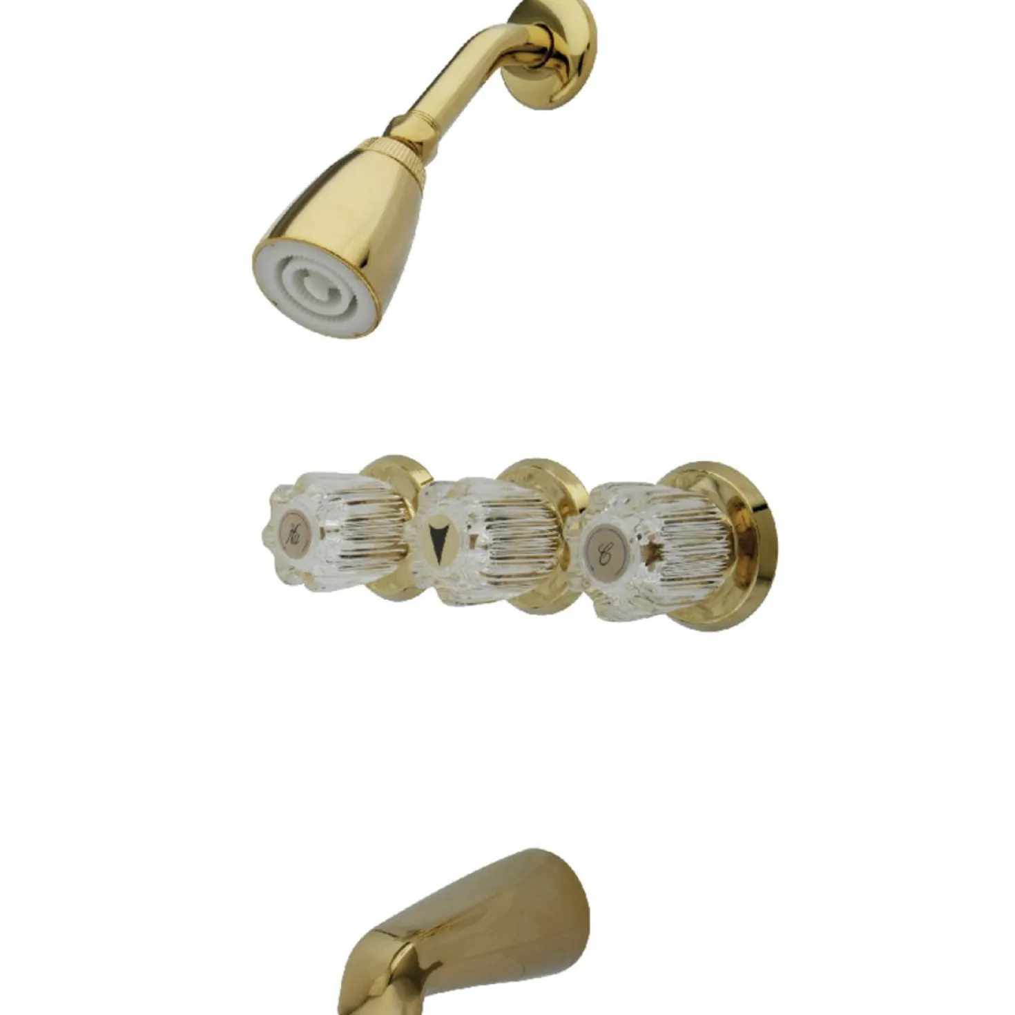 Kingston Brass KB13X-P Tub and Shower Faucet