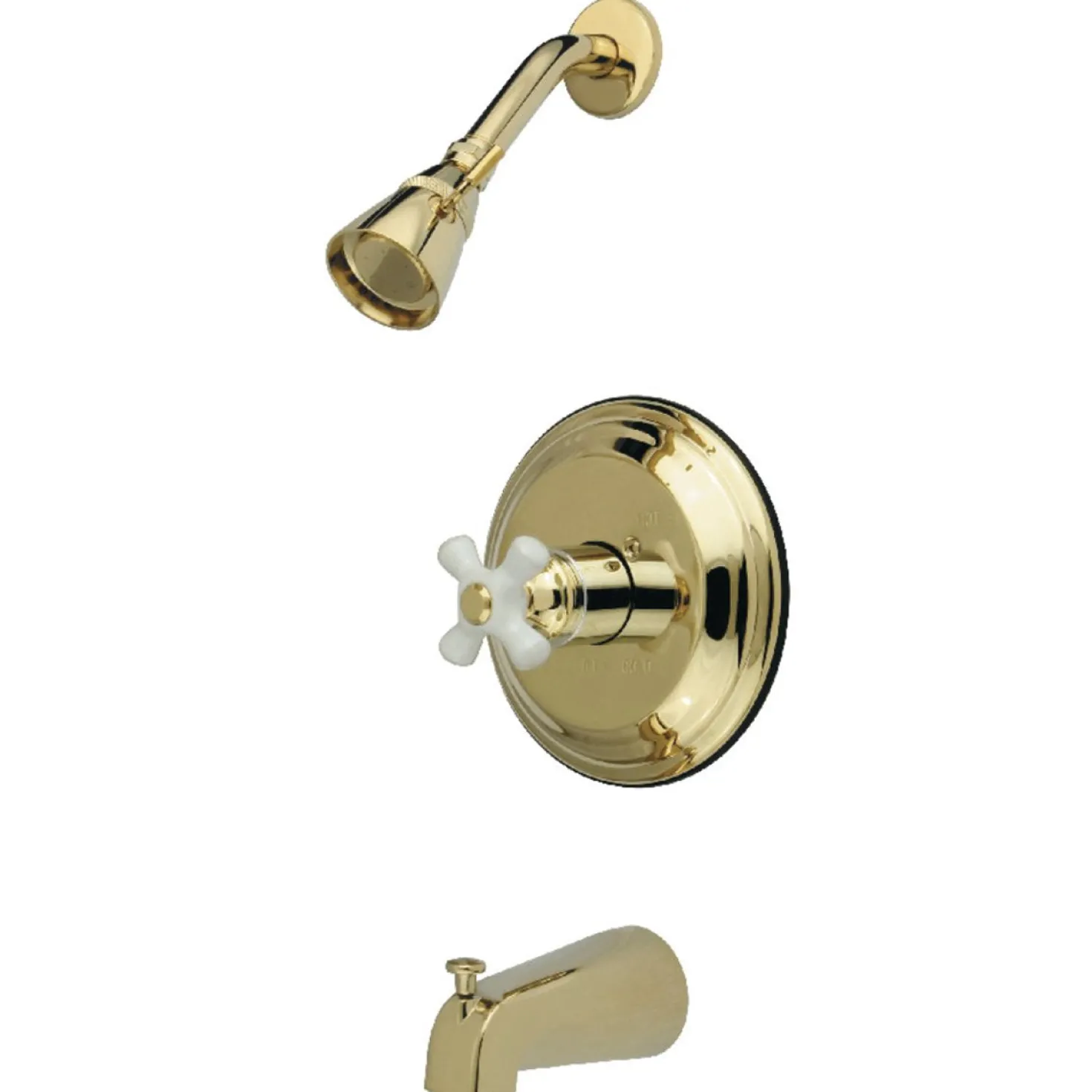 Kingston Brass KB363XPXT-P Tub and Shower Trim Only
