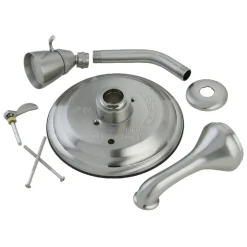 Kingston Brass KB363X0TLH-P Tub and Shower Trim Only Without Handle