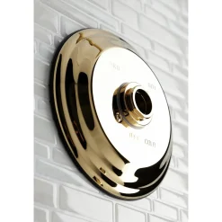 Kingston Brass KB363X0TLH-P Tub and Shower Trim Only Without Handle