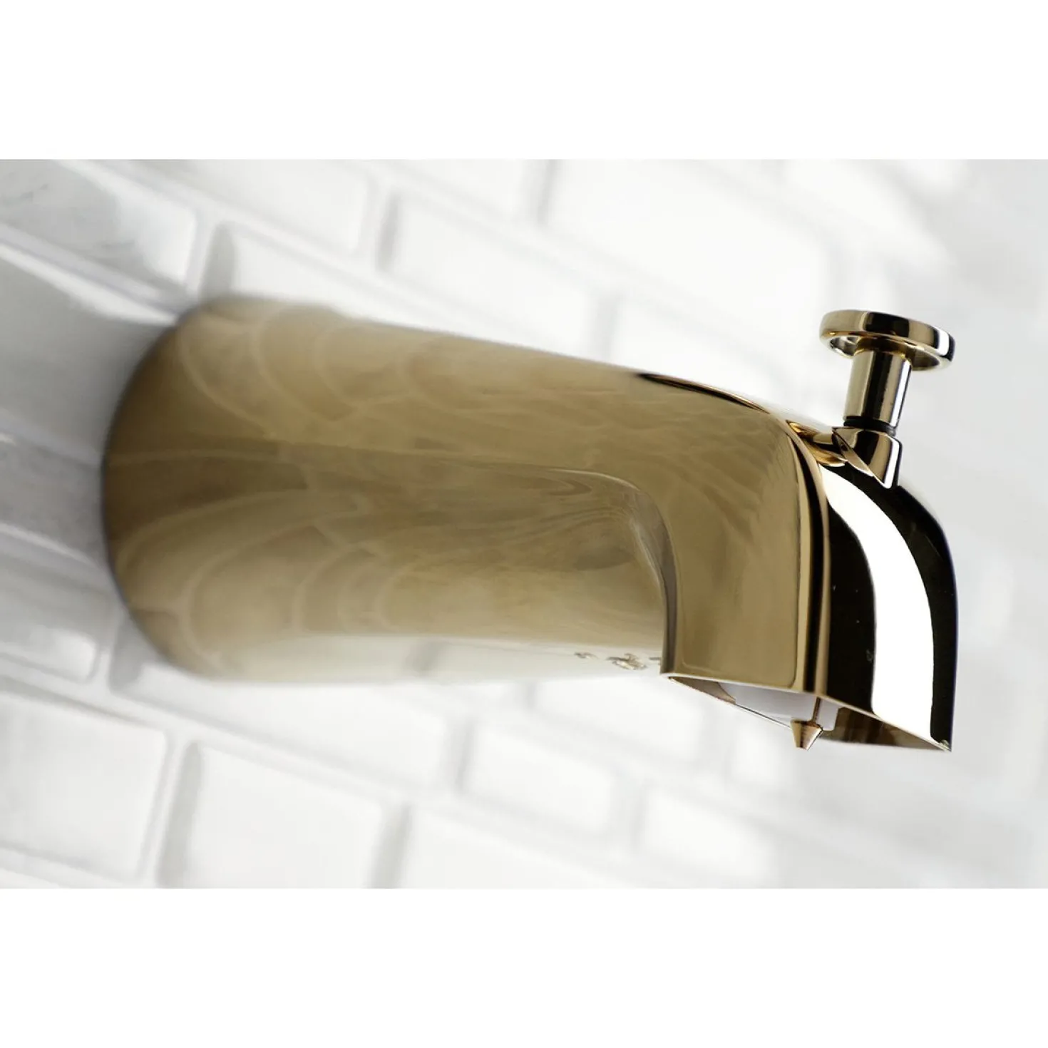 Kingston Brass KB363XTLH-P Tub and Shower Trim Only Without Handle