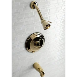 Kingston Brass KB363XTLH-P Tub and Shower Trim Only Without Handle