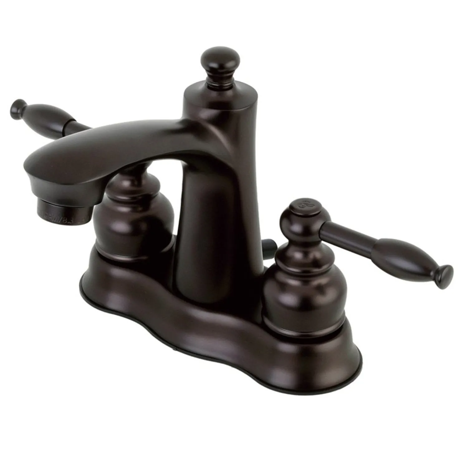 Kingston Brass Knight 4" Centerset Bathroom Faucet