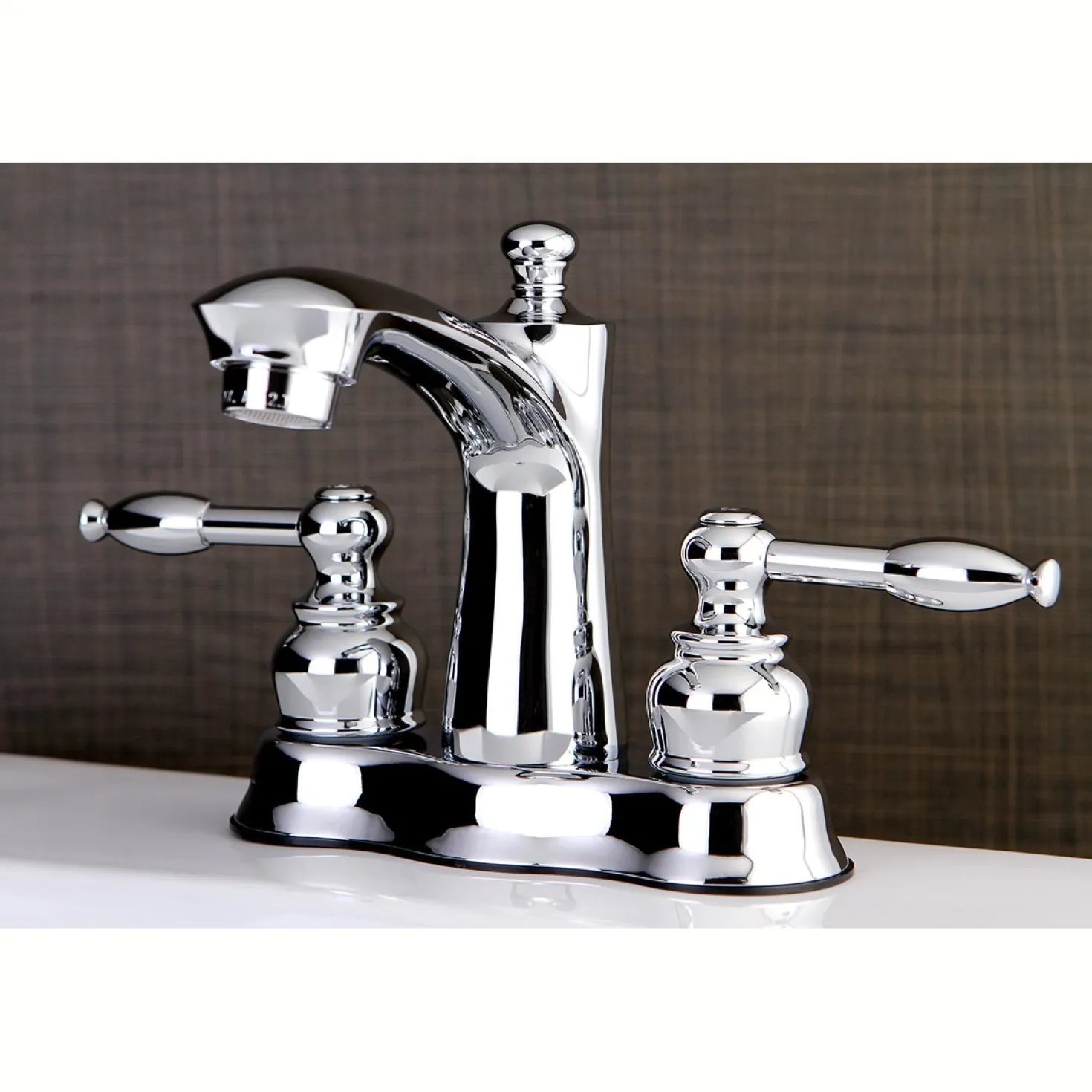 Kingston Brass Knight 4" Centerset Bathroom Faucet