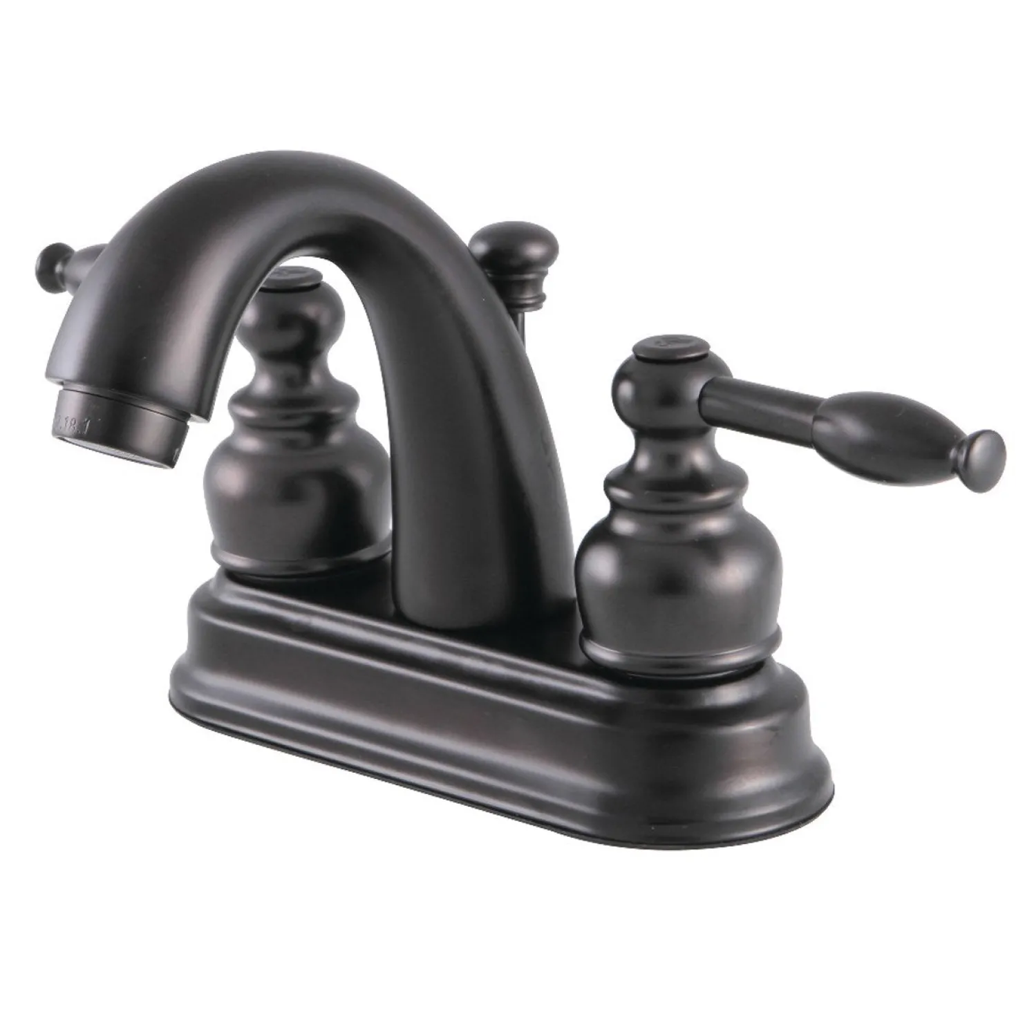 Kingston Brass Knight 4-Inch Centerset Bathroom Faucet