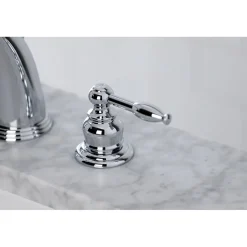 Kingston Brass Knight 8 to 16-Inch Widespread Bathroom Faucet