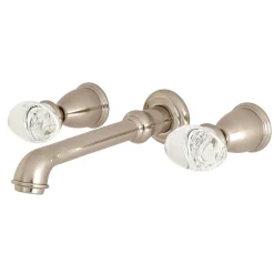 Kingston Brass Krystal Onyx Two Handles Wall Mount Roman Tub Faucet