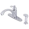 Kingston Brass KS6571ALSP Single-Handle Kitchen Faucet in Polished Chrome