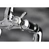 Kingston Brass KS3231BEX 7" Center Deck Mount Tub Faucet in Polished Chrome