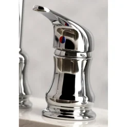Kingston Brass KS821CSP Single-Handle Kitchen Faucet in Polished Chrome