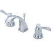 Kingston Brass KS4941DFL Nu Wave Widespread Bathroom Faucet in Polished Chrome