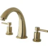 Kingston Brass KS2362DL Concord Two Handle Roman Tub Filler