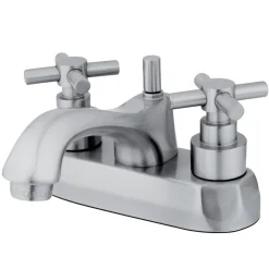 Kingston Brass KS4261EX 4-Inch Centerset Bathroom Faucet in Polished Chrome