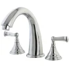 Kingston Brass KS5361FL Royale Two Handle Roman Tub Filler in Polished Chrome