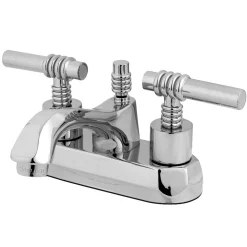 Kingston Brass KS4261ML 4-Inch Centerset Bathroom Faucet in Polished Chrome