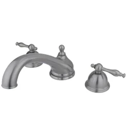Kingston Brass KS3358NL Vintage Two Handle Roman Tub Filler in Satin Nickel