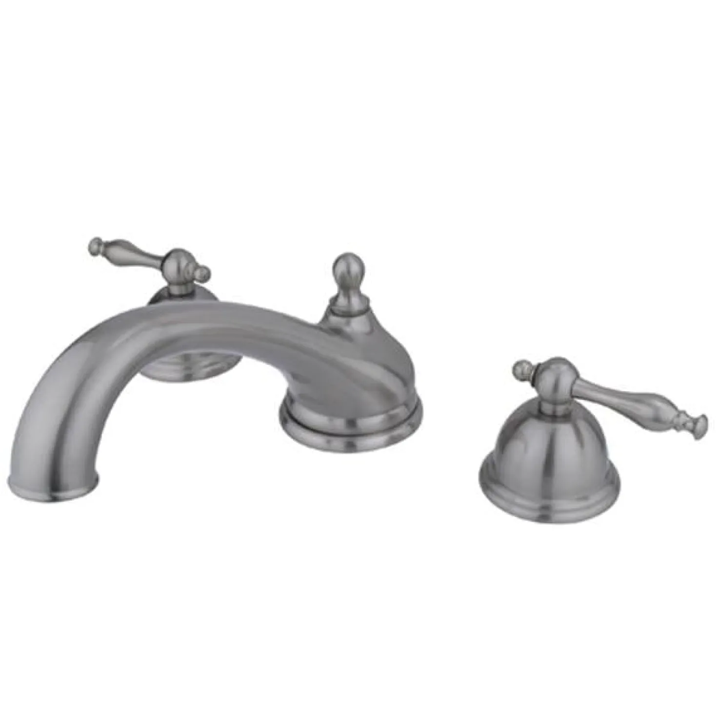 Kingston Brass KS3358NL Vintage Two Handle Roman Tub Filler in Satin Nickel