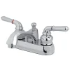 Kingston Brass KS4261NML 4-Inch Centerset Bathroom Faucet in Polished Chrome