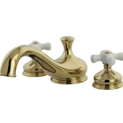 Kingston Brass KS3332PX Heritage Two Handle Roman Tub Filler