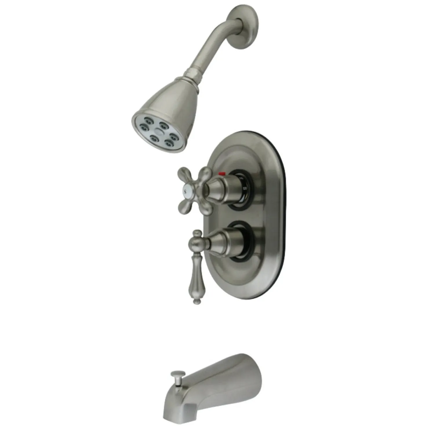 Kingston Brass KS363X0AL-P Tub and Shower Faucet
