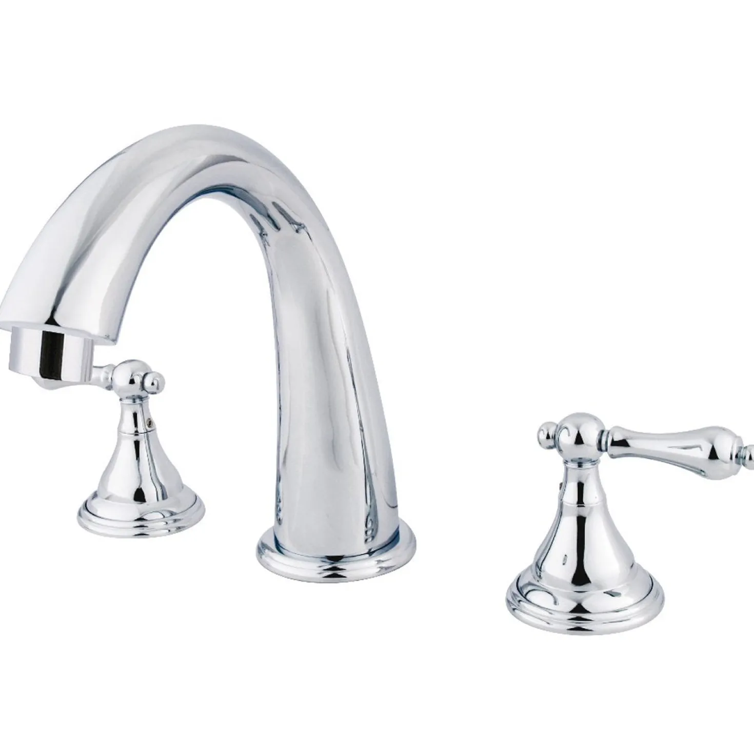 Kingston Brass KS536XAL-P Vintage Roman 8.44" x 8" x 7.13" Tub Faucet