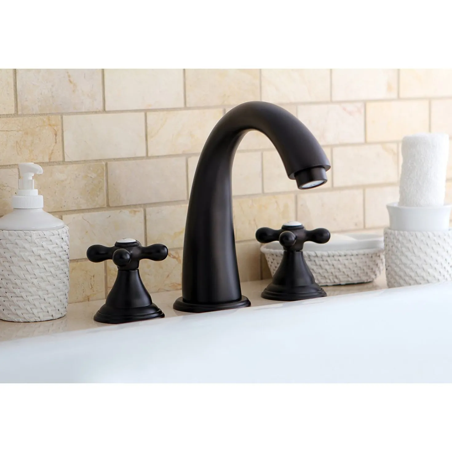 Kingston Brass KS536XAX-P Vintage Roman 8.44" x 8" x 7.13" Tub Faucet