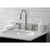 Kingston Brass KS298XBAL-P Heirloom Widespread Bathroom Faucet with Brass Pop-Up