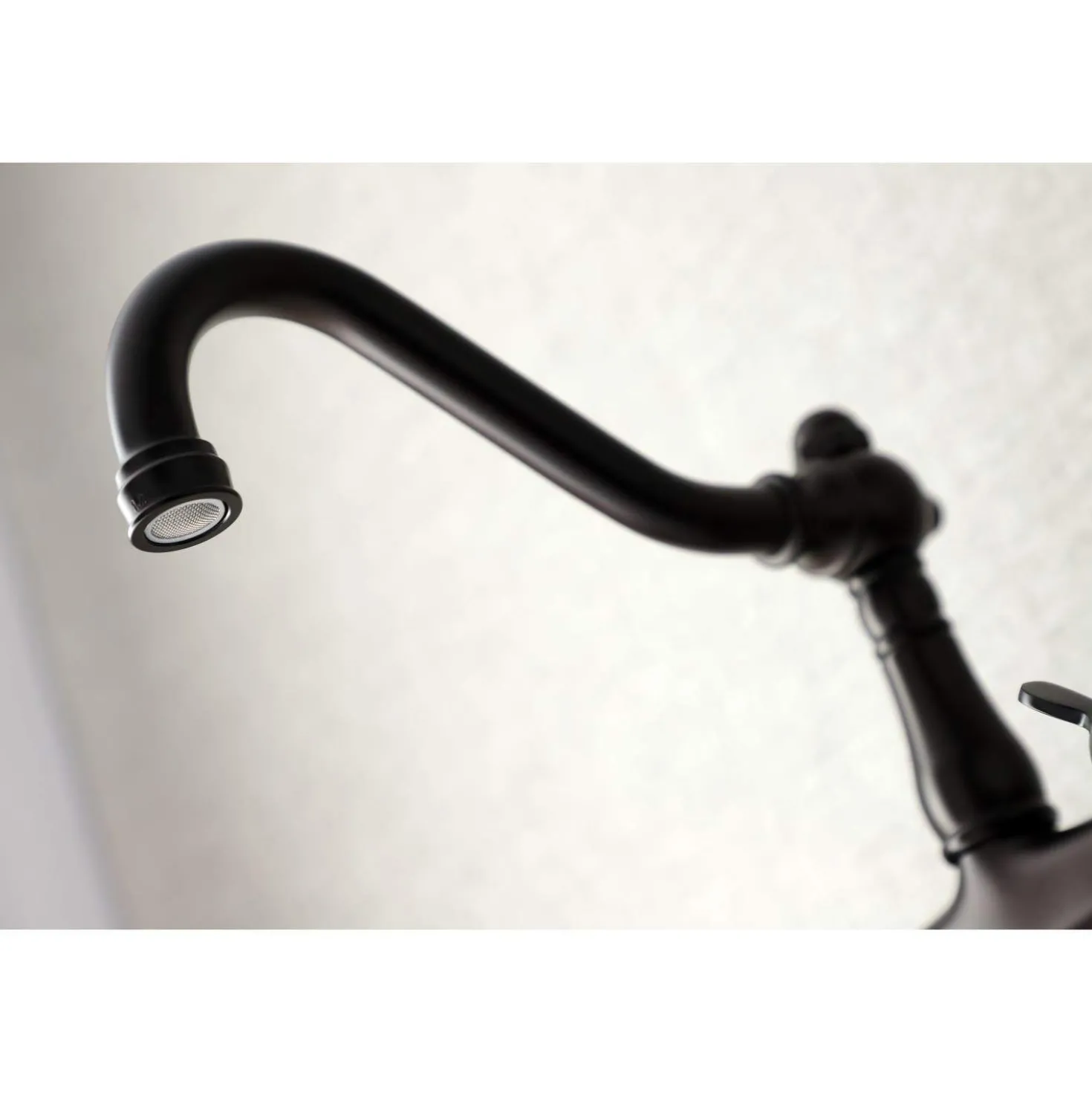 Kingston Brass KS324XBEX-P 8" Center Wall Mount Bathroom Faucet