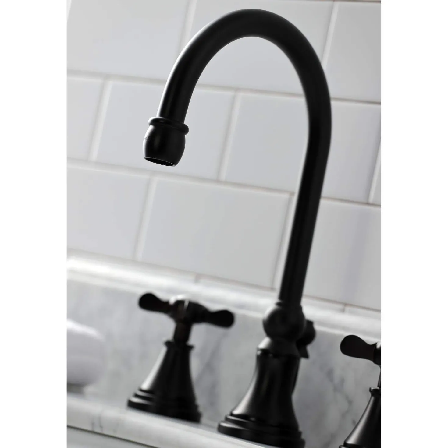 Kingston Brass KS298XBEX-P Essex Widespread Bathroom Faucet with Brass Pop-Up