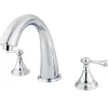 Kingston Brass KS536XBL-P Vintage Roman 8.44" x 8" x 7.13" Tub Faucet
