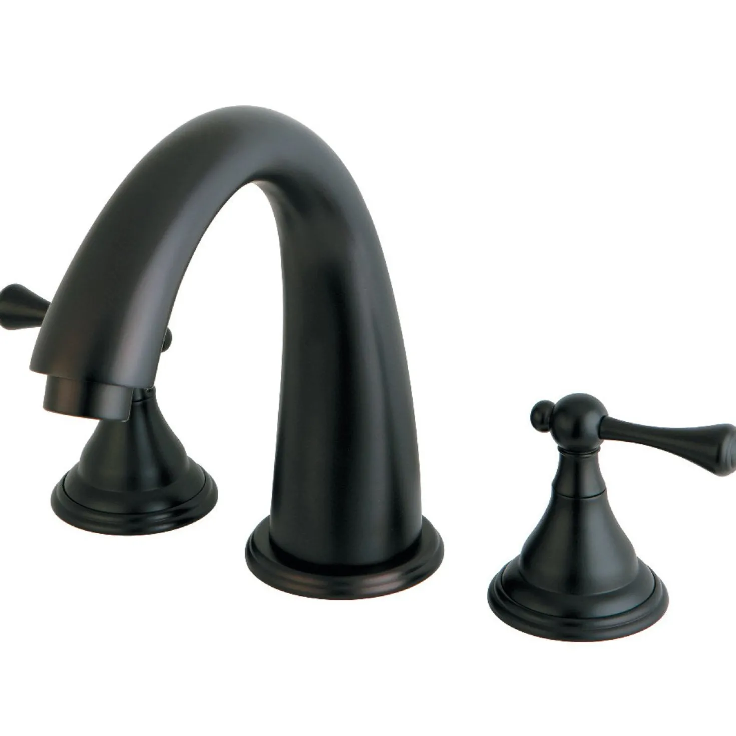 Kingston Brass KS536XBL-P Vintage Roman 8.44" x 8" x 7.13" Tub Faucet