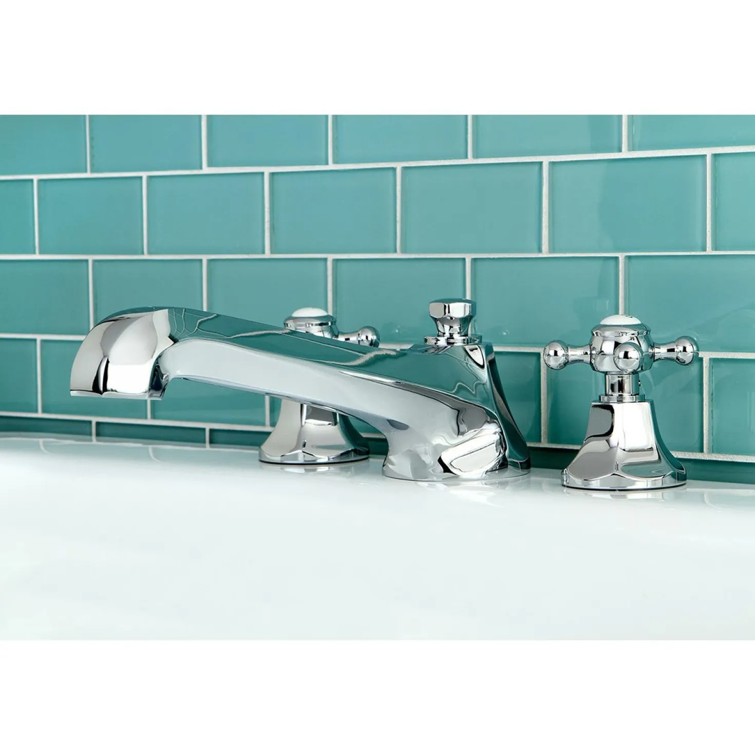 Kingston Brass KS430XBX-P Vintage Roman 8.5" x 8" x 2.75" Tub Faucet
