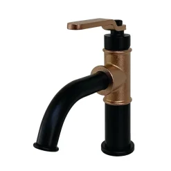 Kingston Brass KS282XKL-P Whitaker Single-Handle Bathroom Faucet with Push Pop-Up