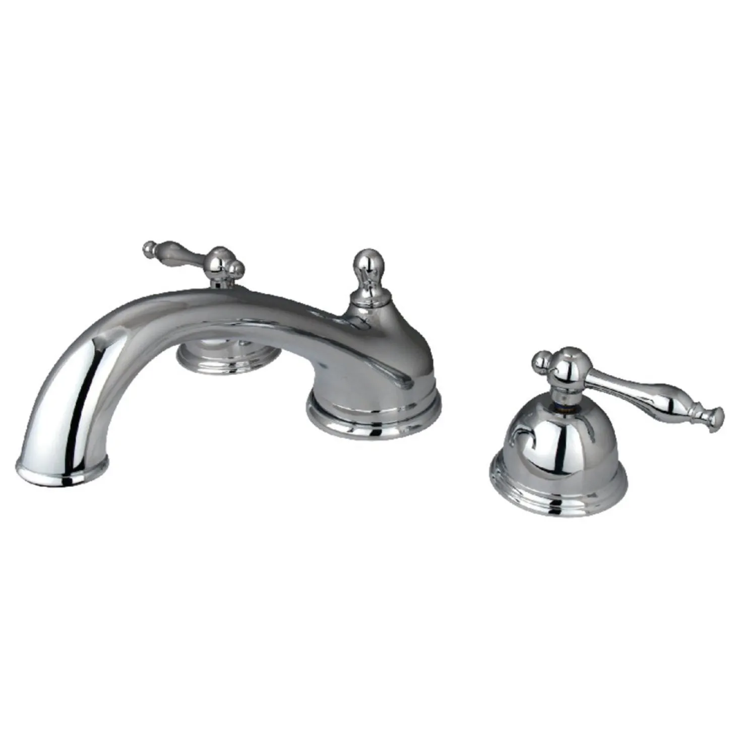 Kingston Brass KS335XNL-P Vintage Roman 8.44" x 8" x 3.5" Tub Faucet