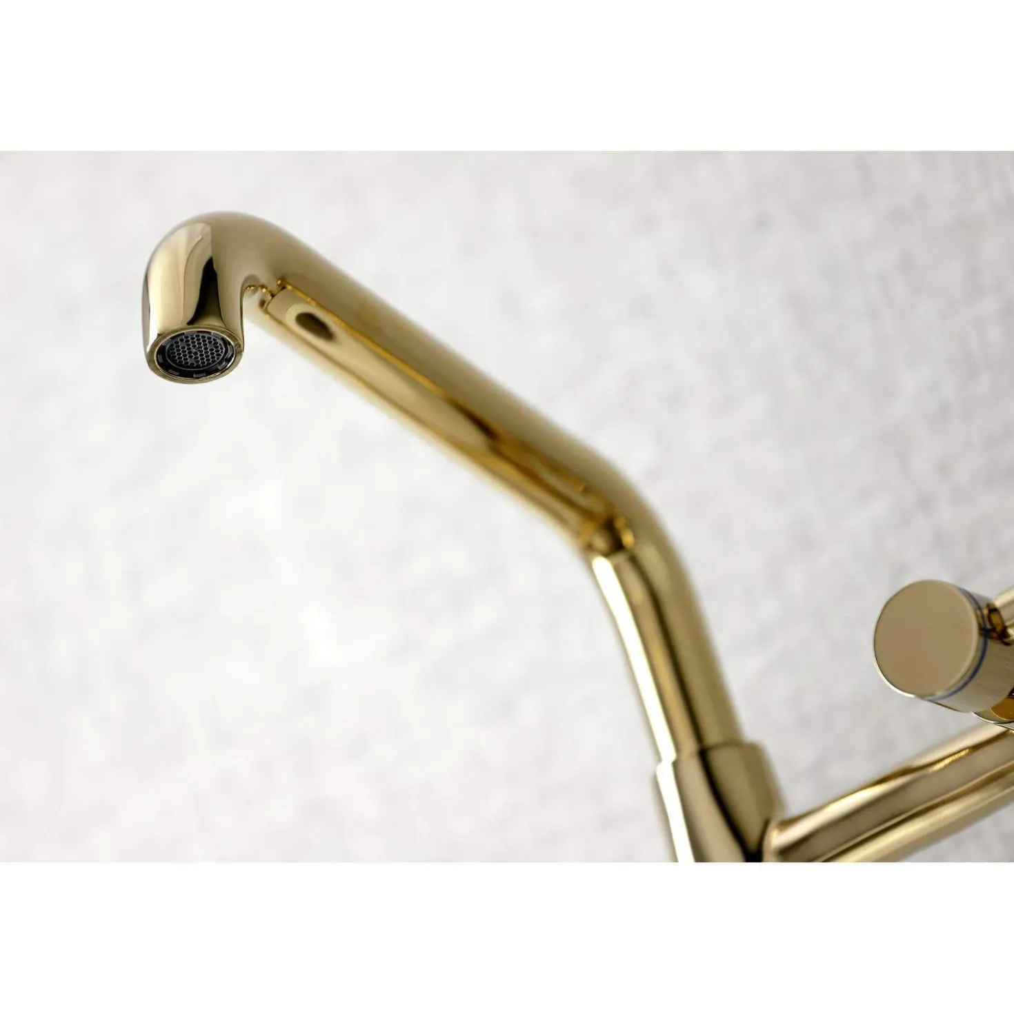 Kingston Brass KS823X-P Concord Two-Handle Wall-Mount Kitchen Faucet