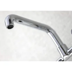 Kingston Brass KS823X-P Concord Two-Handle Wall-Mount Kitchen Faucet