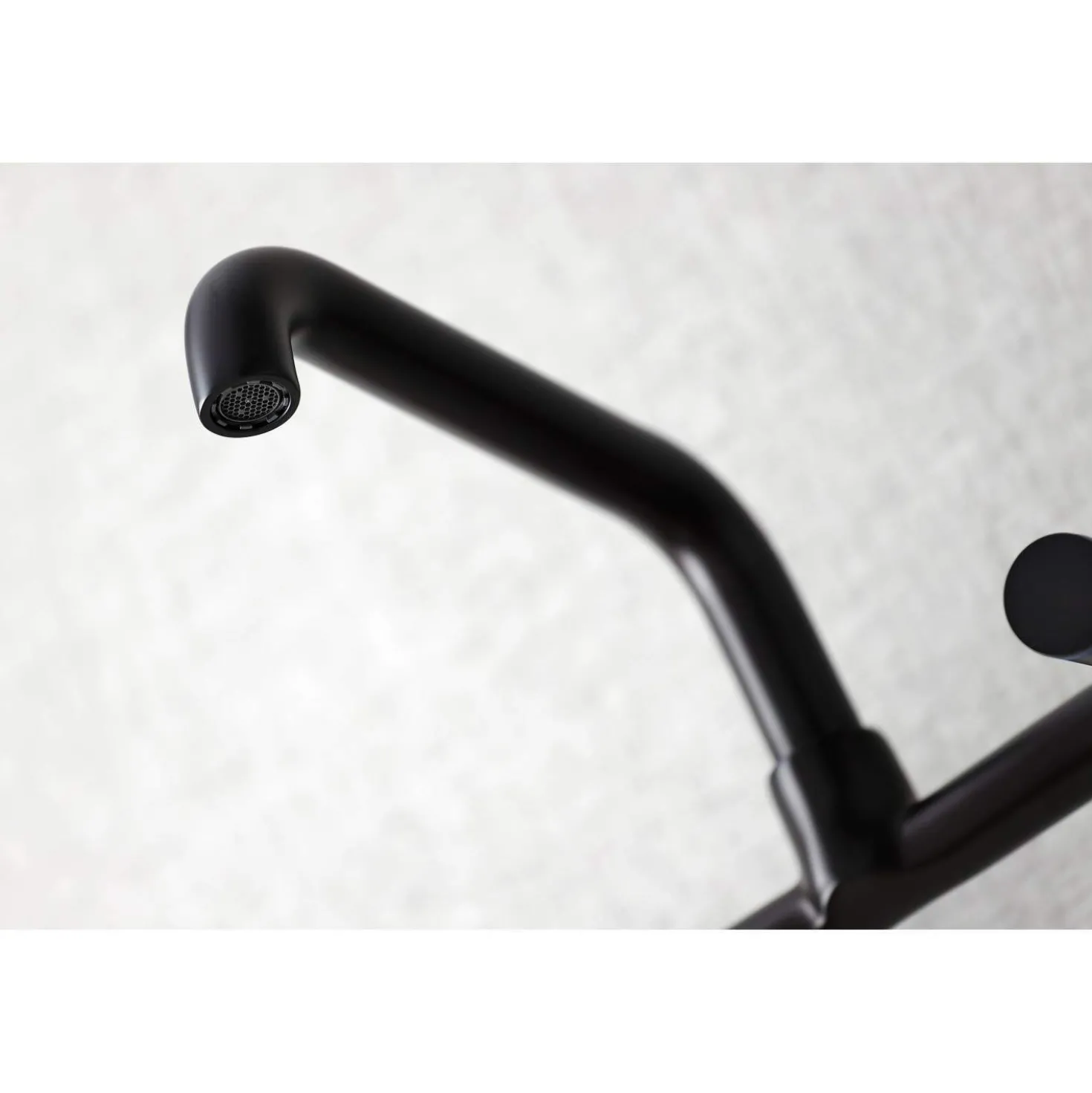 Kingston Brass KS823X-P Concord Two-Handle Wall-Mount Kitchen Faucet