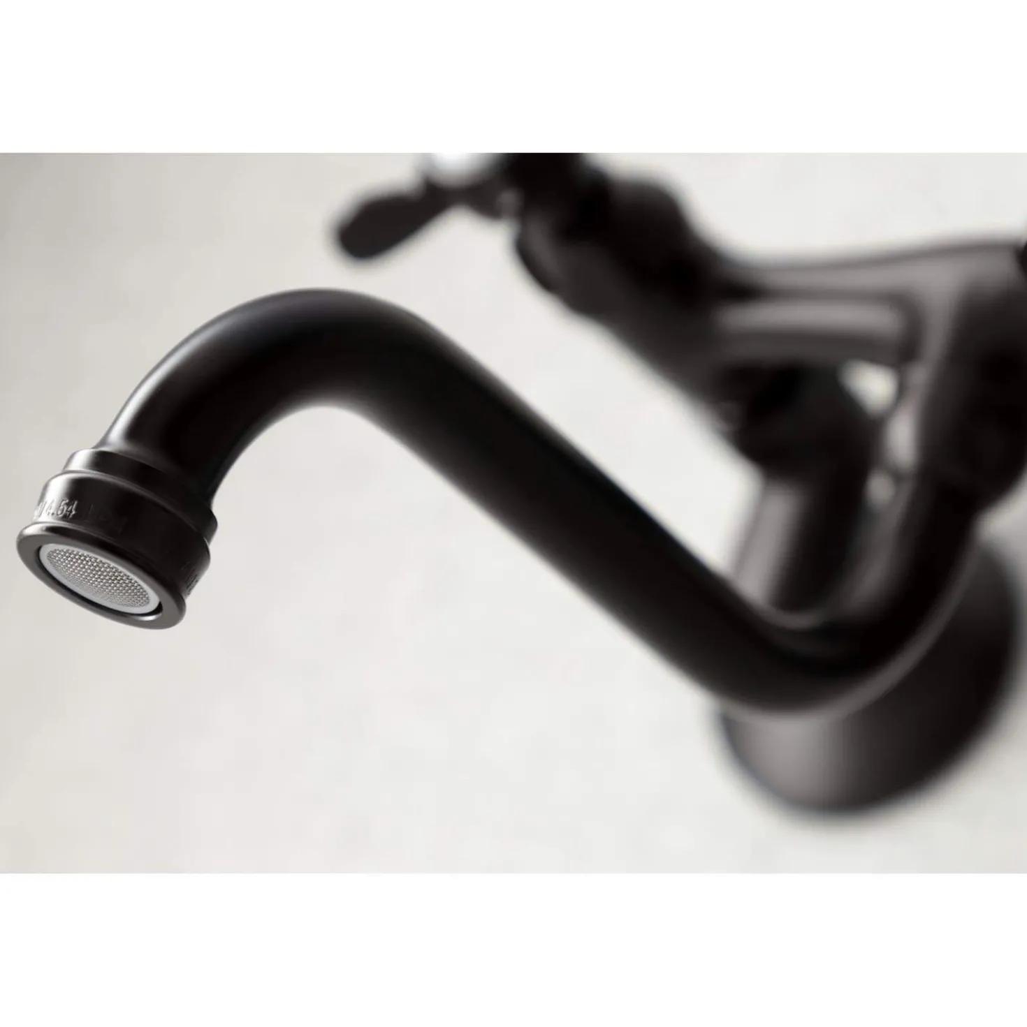 Kingston Brass KS116X-P Essex Two Handle Wall Mount Bathroom Faucet