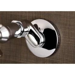 Kingston Brass KS115X-P Essex Two Handle Wall Mount Bathroom Faucet